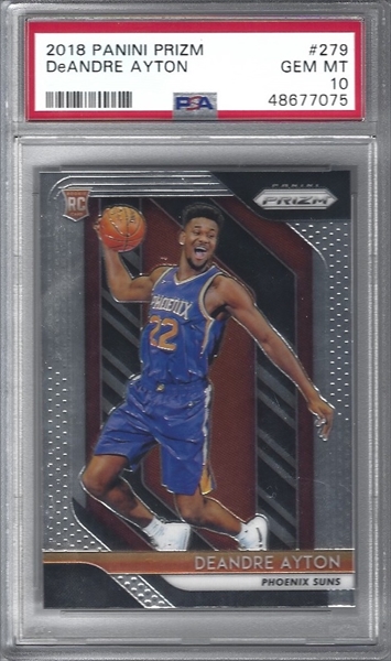 PSA Set Registry Showcase: Deandre Ayton Master Rookie Set